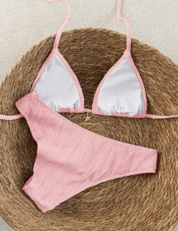 Costum de baie SHEIN, roz