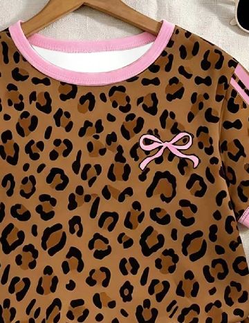 Compleu Shein Kids, animal print