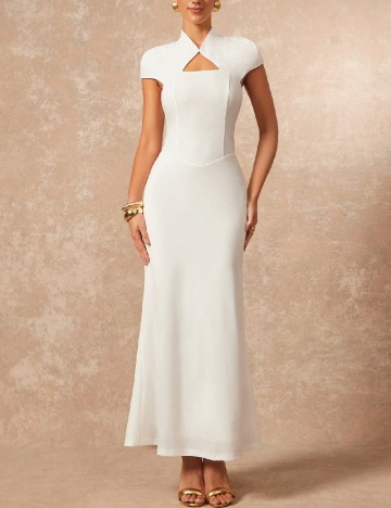 Rochie lunga SHEIN, alb