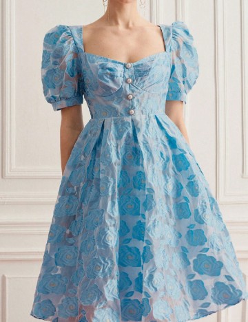 Rochie scurta SHEIN, albastru