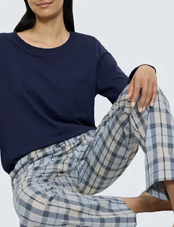 Pantaloni de pijama Triumph, albastru