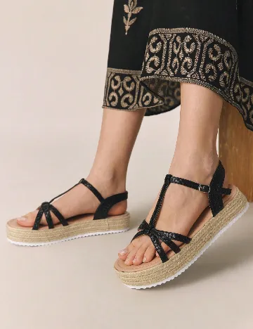 Sandale SHEIN, negru