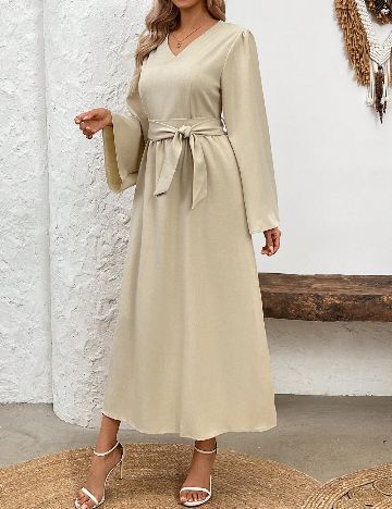 Rochie lunga SHEIN, bej