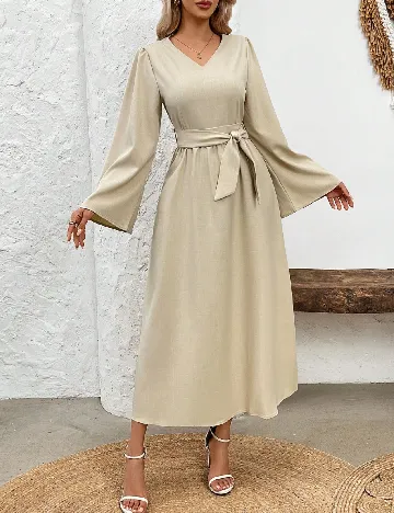 Rochie lunga SHEIN, bej
