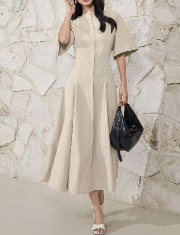 Rochie lunga SHEIN, bej