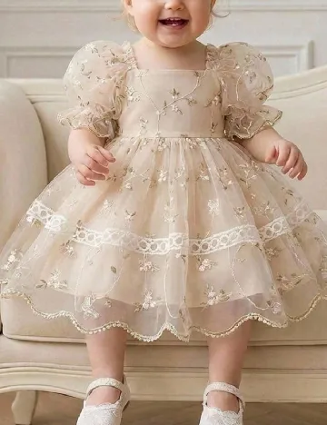 Rochie Shein Kids, crem