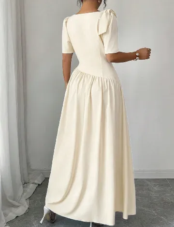 Rochie lunga SHEIN, crem