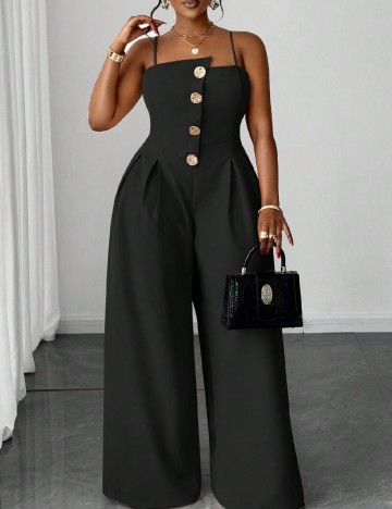 Salopeta SHEIN CURVE, negru