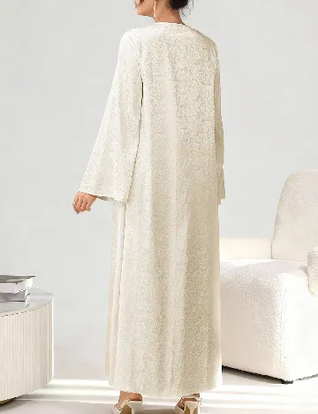 Rochie lunga SHEIN, ecru