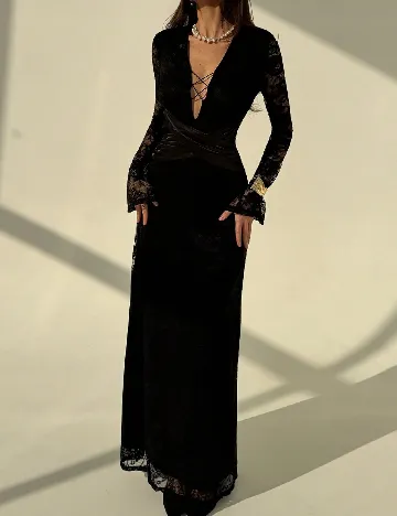 Rochie lunga SHEIN, negru