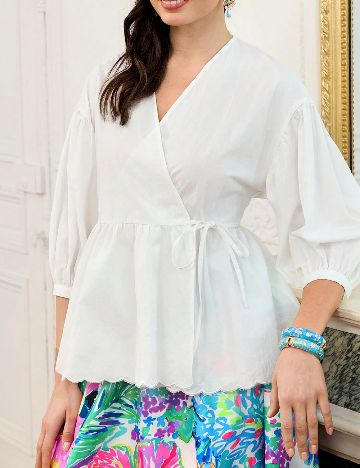 Bluza SHEIN, alb
