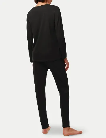 Pijama Triumph, negru