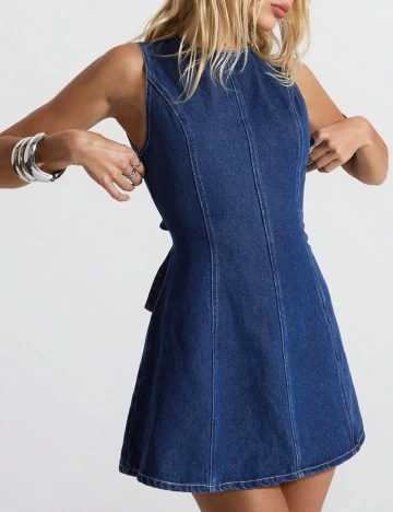 Rochie scurta SHEIN, albastru