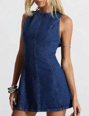 Rochie scurta SHEIN, albastru