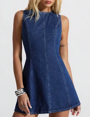 Rochie scurta SHEIN, albastru