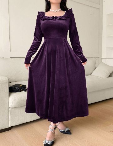 Rochie lunga SHEIN, mov
