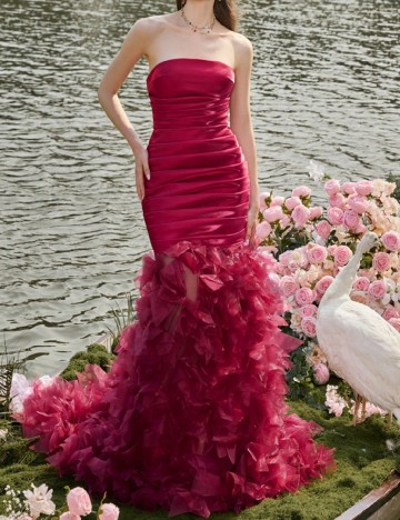 Rochie lunga SHEIN, roz