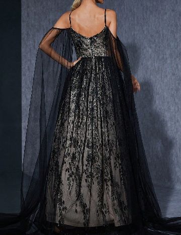 Rochie lunga SHEIN, negru