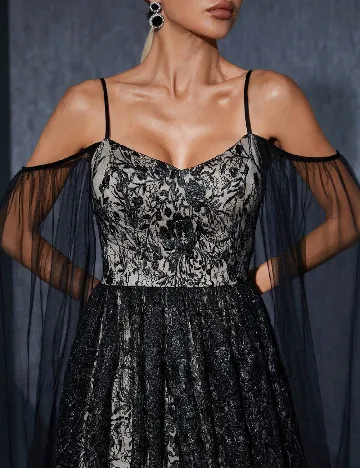 Rochie lunga SHEIN, negru