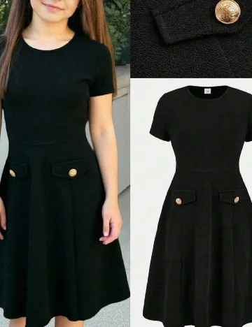 Rochie Shein Kids, negru