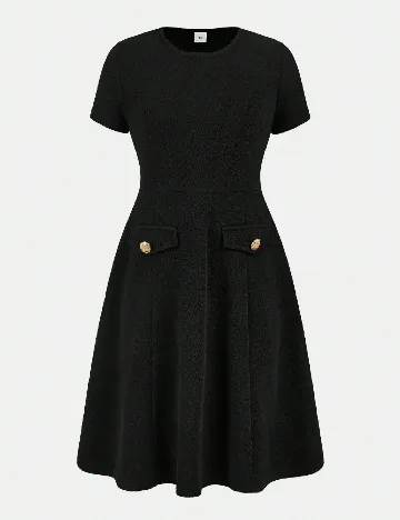 Rochie Shein Kids, negru