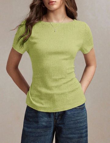 Tricou SHEIN, verde