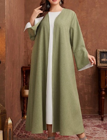 Blazer SHEIN CURVE, verde