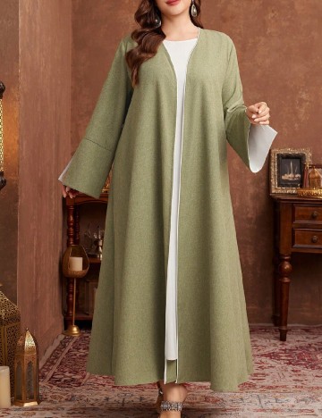 Blazer SHEIN CURVE, verde