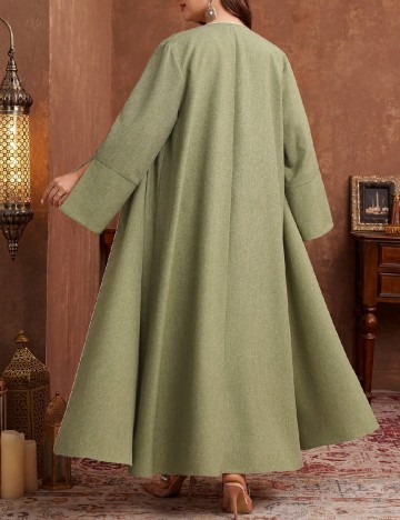 Blazer SHEIN CURVE, verde