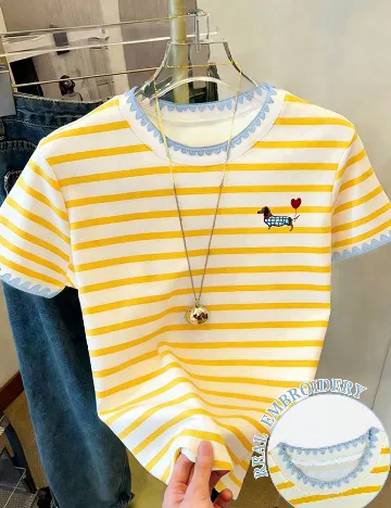 Tricou SHEIN, galben
