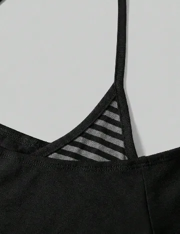 Top SHEIN, negru