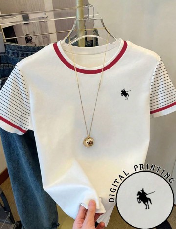 Tricou Shein Kids, alb