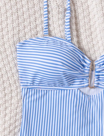 Costum de baie SHEIN, albastru