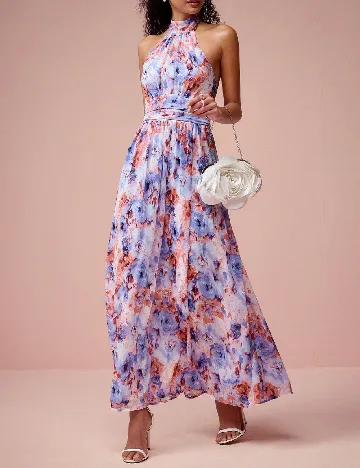 Rochie lunga SHEIN, albastru