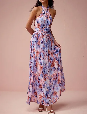 Rochie lunga SHEIN, albastru