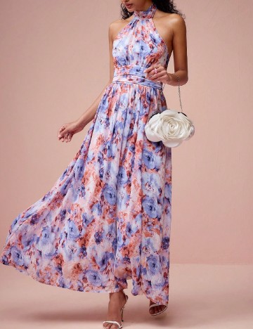 Rochie lunga SHEIN, albastru