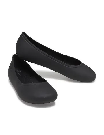 Balerini Crocs, negru