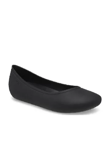 Balerini Crocs, negru