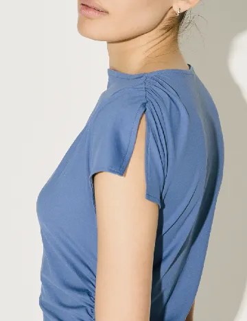 Rochie lunga KSTM, albastru