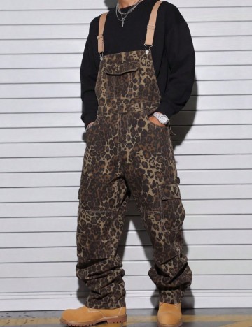 Salopeta SHEIN, animal print