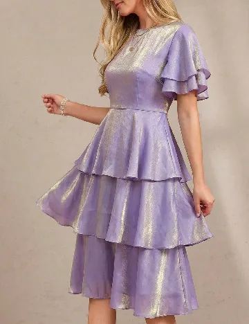 Rochie medie SHEIN, mov