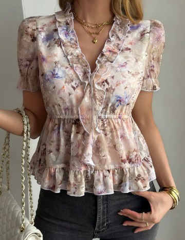 Bluza Dazy, floral print