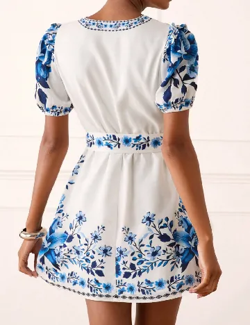 Rochie scurta SHEIN CURVE, alb