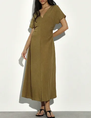 Rochie lunga KSTM, verde