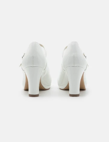 Pantofi Tamaris, alb