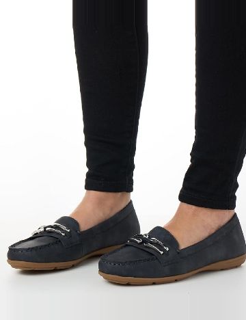 Mocasini Jana, bleumarin