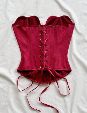 Corset SHEIN, rosu