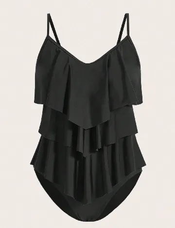 Costum de baie SHEIN, negru