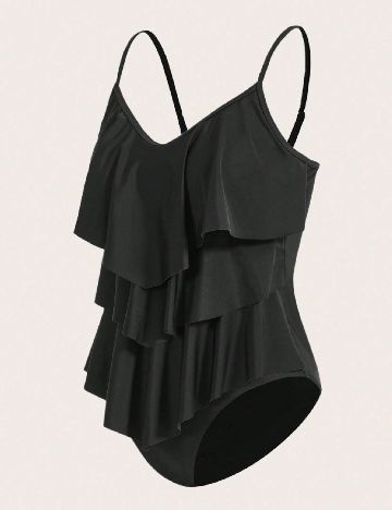 Costum de baie SHEIN, negru