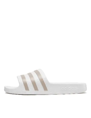 Slapi Adidas, alb